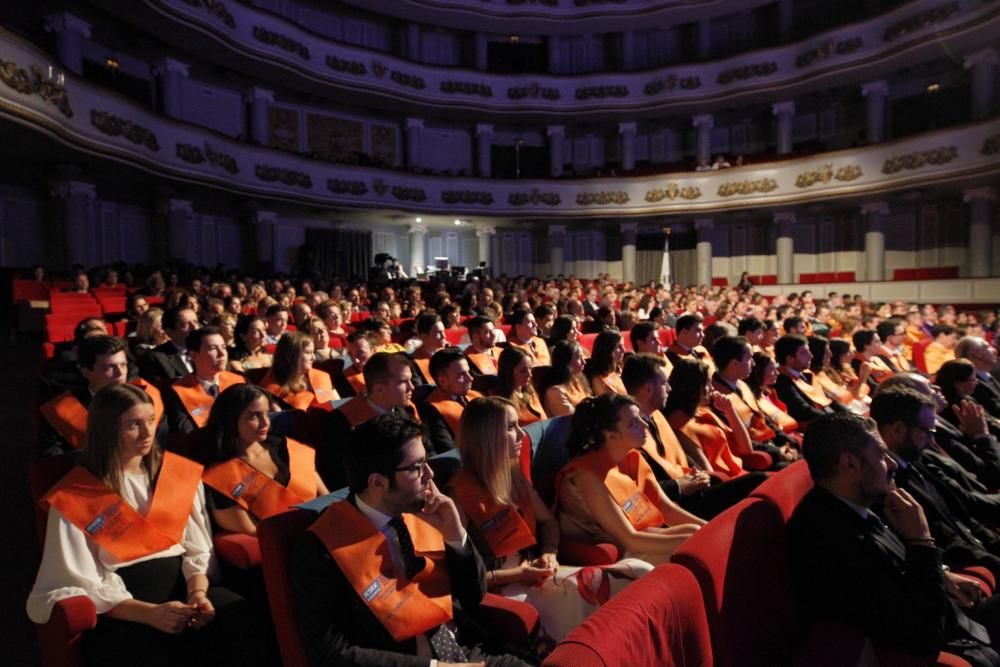 Graduación en la Escuela de Negocios Afundación