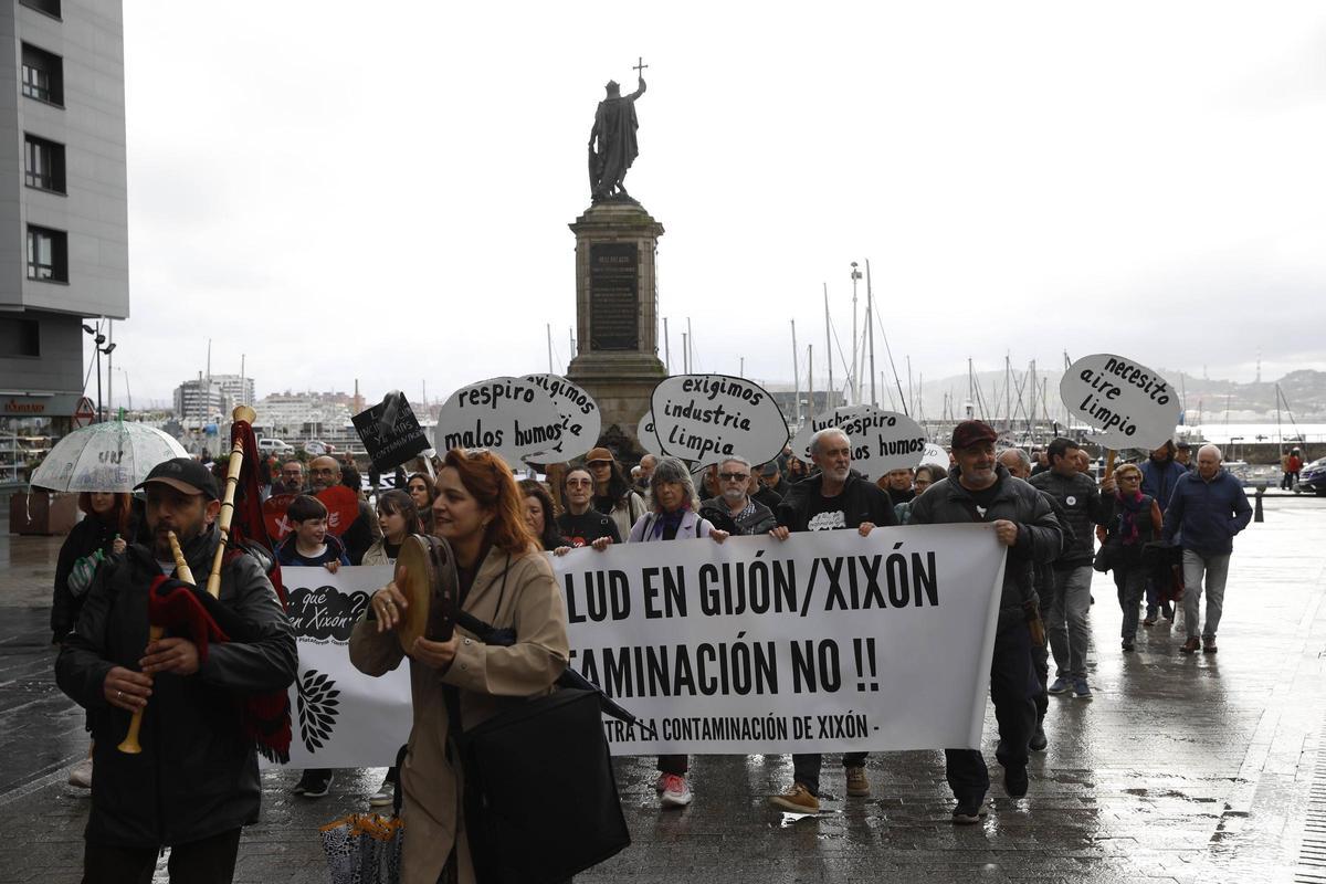 Así fue la gran manifestación contra la contaminación por las calles de ...