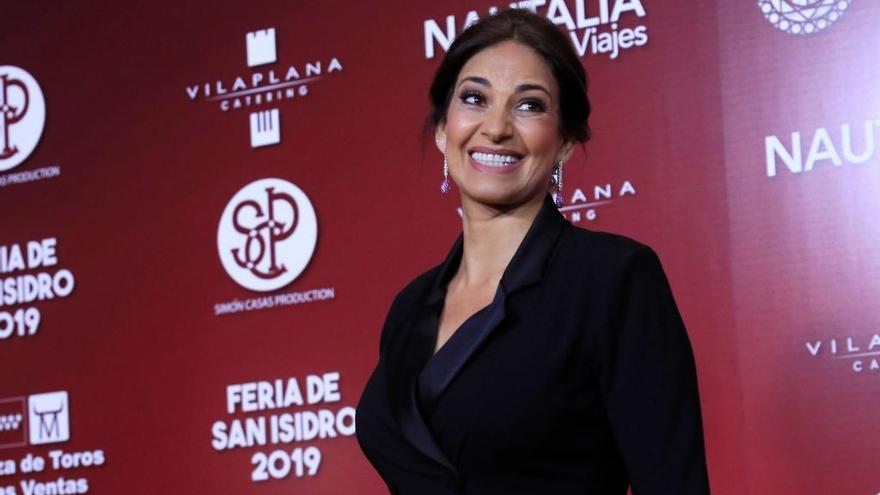 Mariló Montero en el acto de presentación de los carteles de San Isidro 2019.