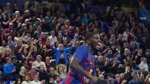 FC Barcelona vs Paris Saint Germain (Hàndbol) Foto: Dani Barbeito Balonmano PSG Champions League EHF Palau Blaugrana. dika mem. barça. liga campeones 2025/2026 barça . paris saint germain psg. euforia . publico. palau blaugrana