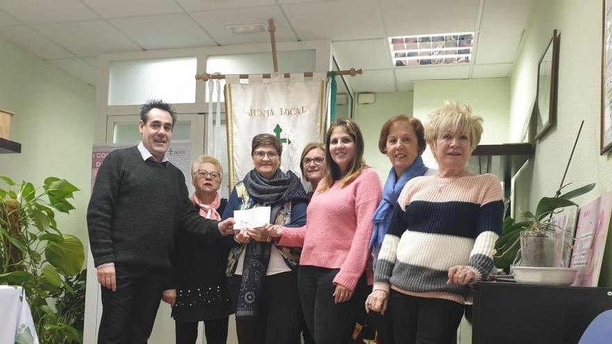 Sant Joan recauda 1.500 euros para la Junta Central contra el Cáncer