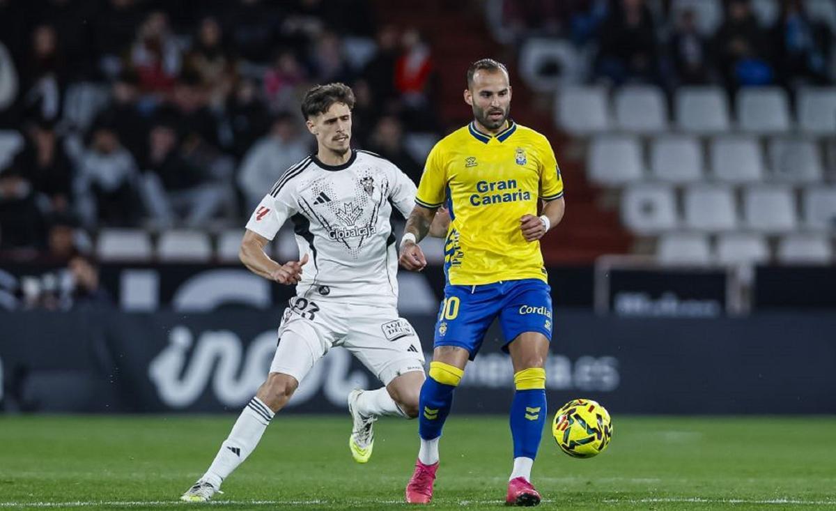Las Palmas perdió este lunes contra el Albacete.
