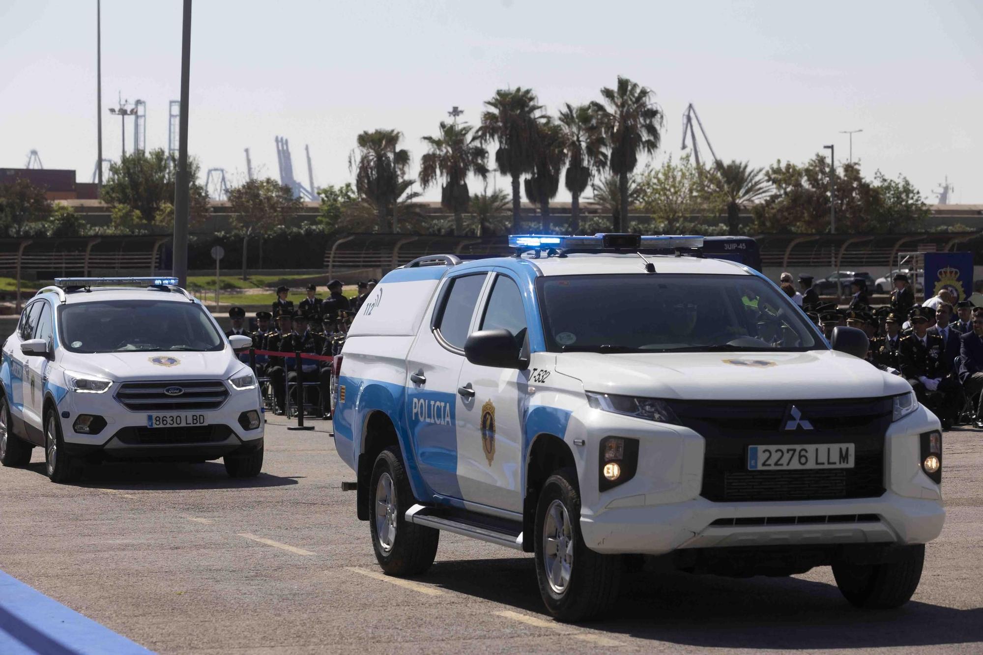 Actos de la festividad de la Policía Nacional