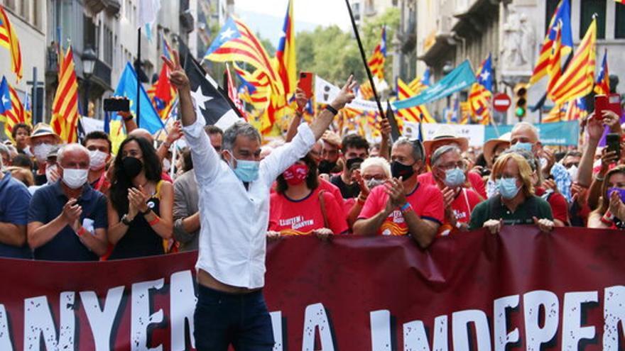 Les millors imatges de la Diada 2021 | La manifestació de l'11-S a Barcelona