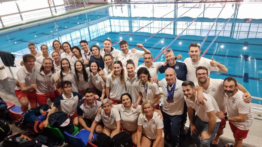 El Club Valenciano de Natación se proclama campeón Autonómico Máster