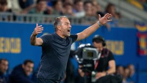 Hansi Flickl protesta airado una de las faltas del Getafe.