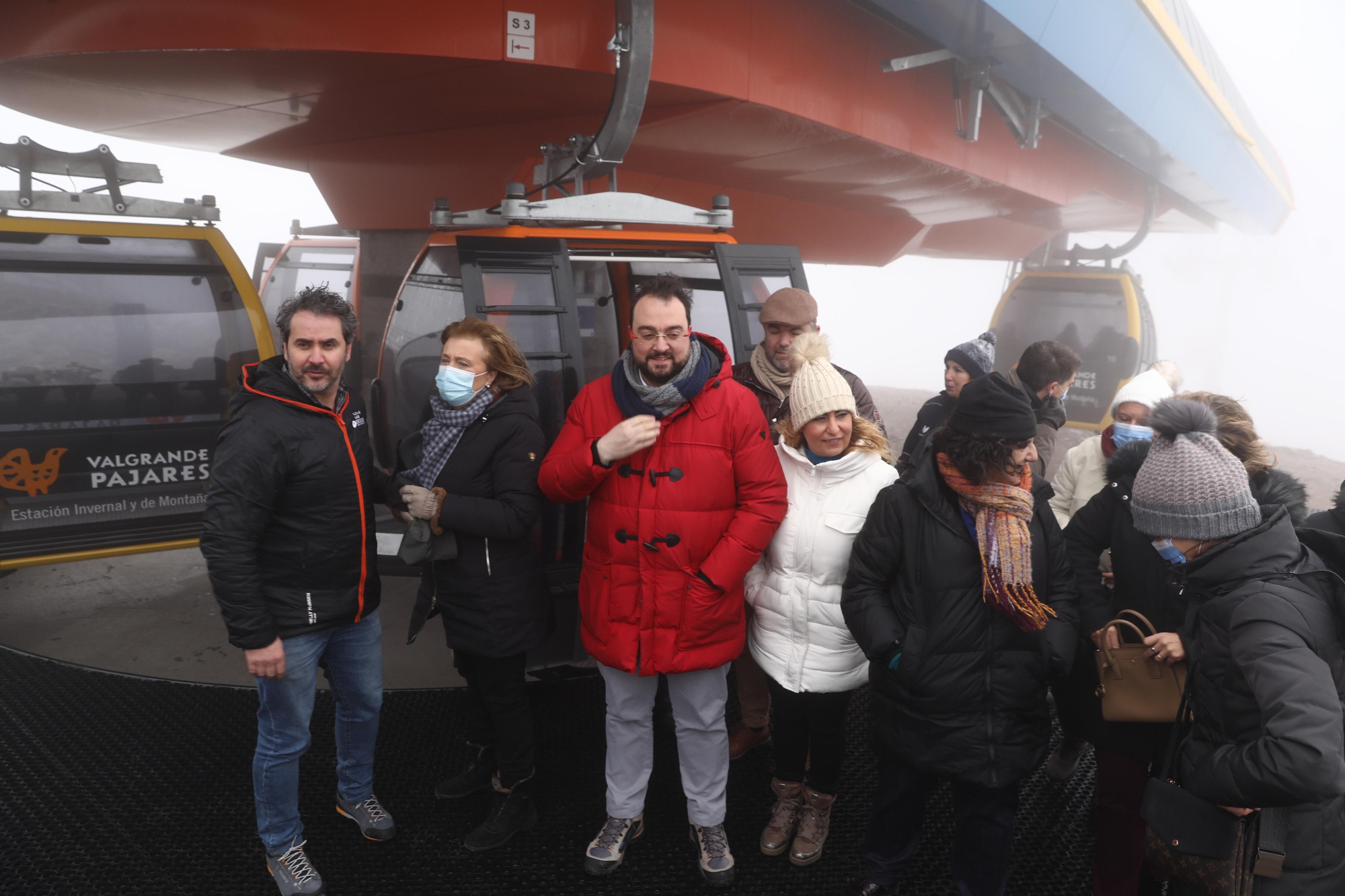 En imágenes: Así fue la inauguración de la telecabina de Pajares