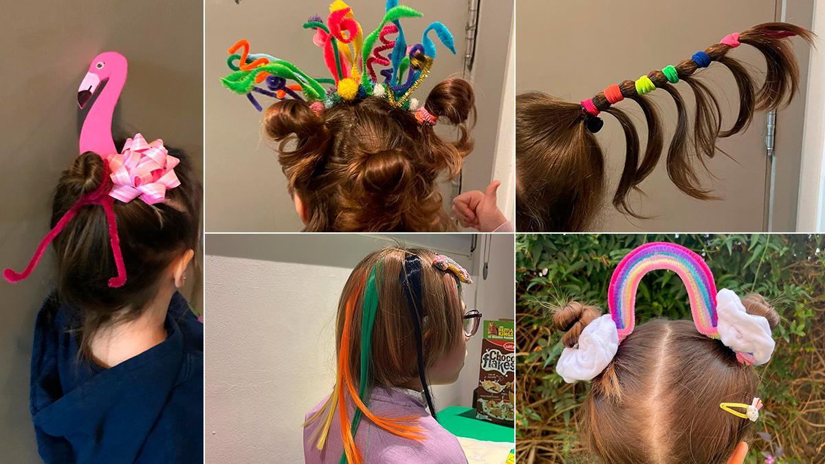Peinados infantiles de Carnaval