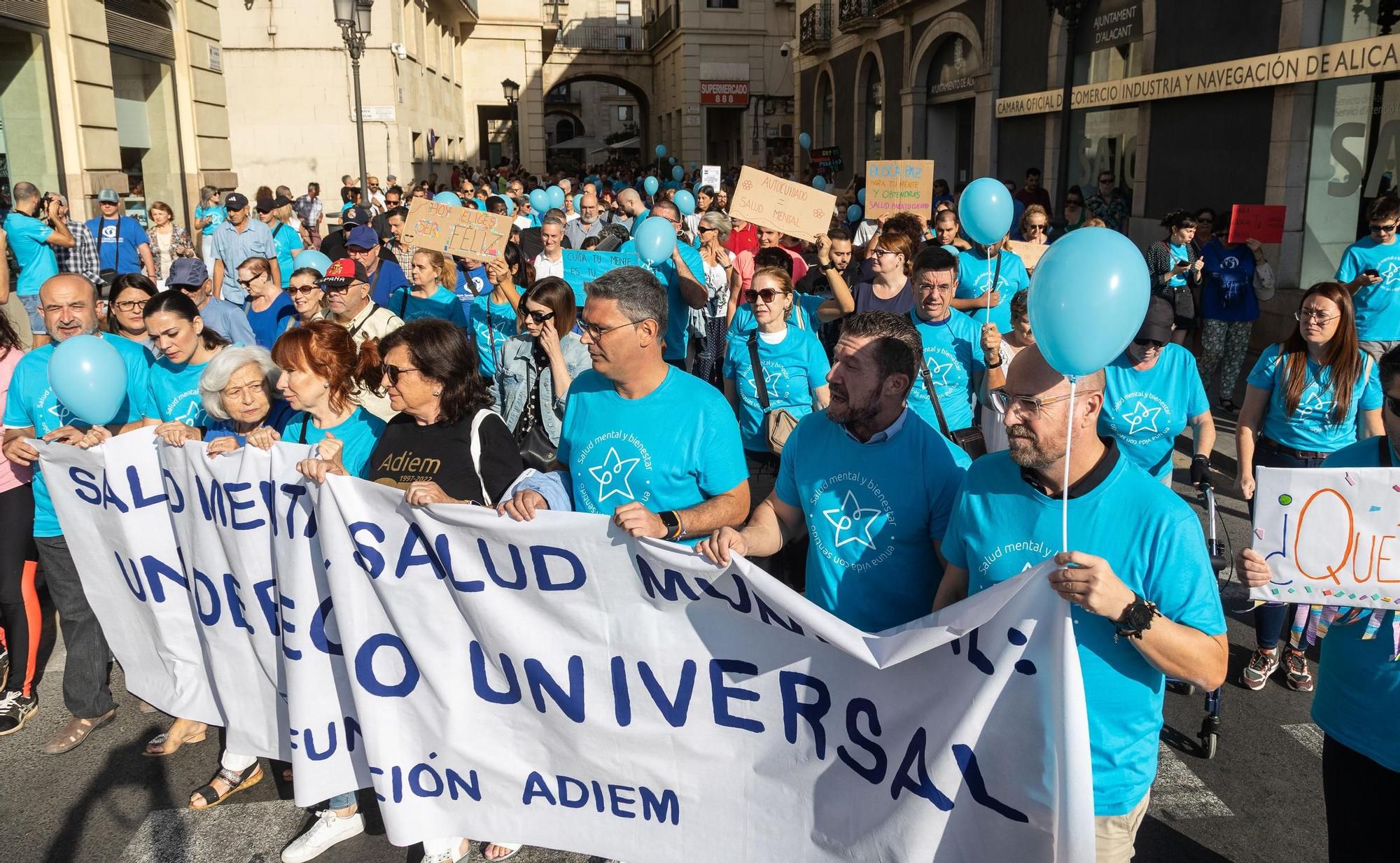 Marcha a favor de la Salud Mental