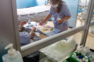 ¿Es aceptable lo que comen los pacientes en los hospitales?
