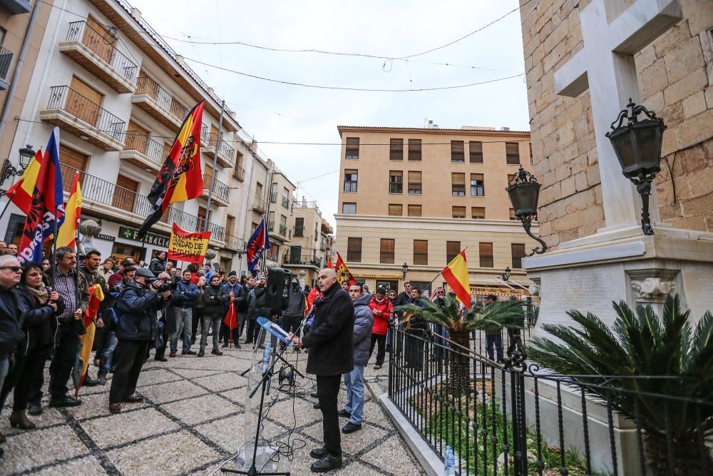 La Falange, en la manifestación en Callosa