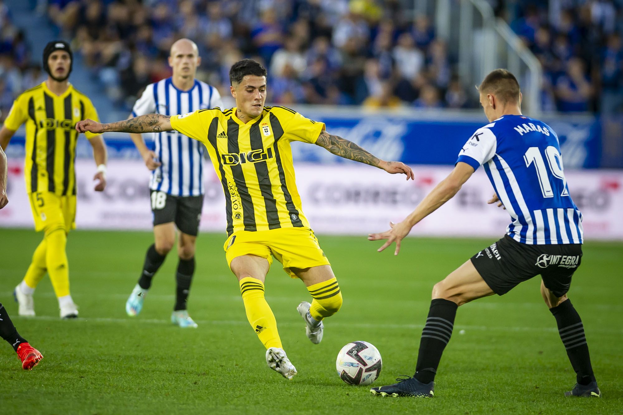 EN IMÁGENES: Cruel destino para el Oviedo que pierde en el último minuto (2-1)