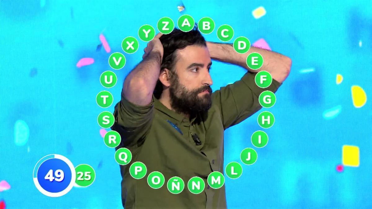 Rafa Castaño, concursante de 'Pasapalabra'