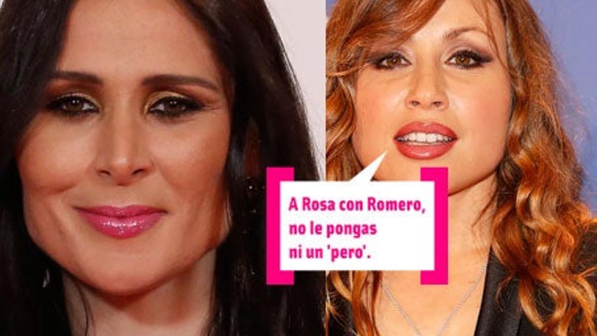 Rosa López y Verónica Romero, amigas desde la época de 'Operación Triunfo 1'