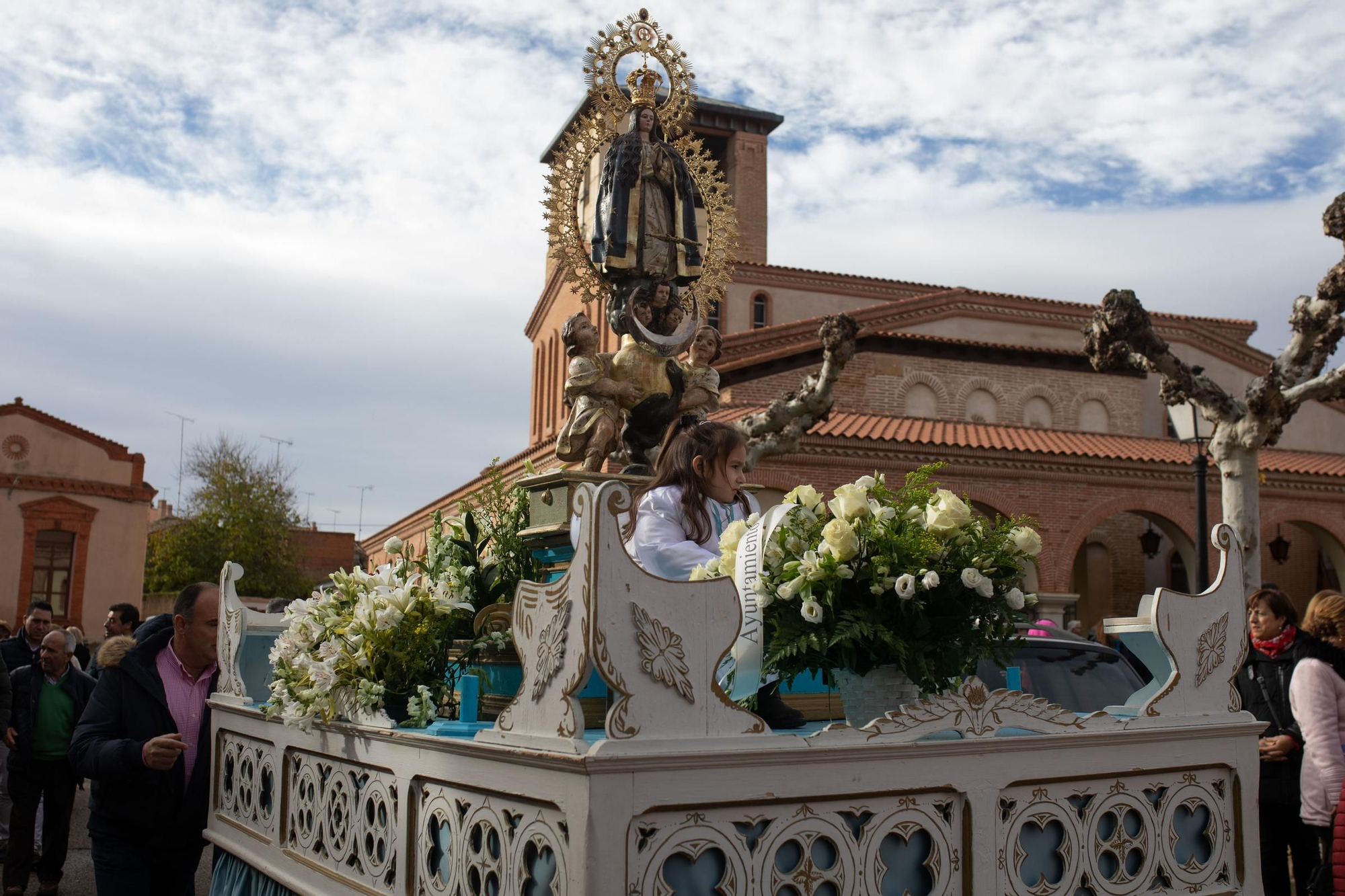 GALERÍA | Recreación del Voto a la Inmaculada en Villalpando