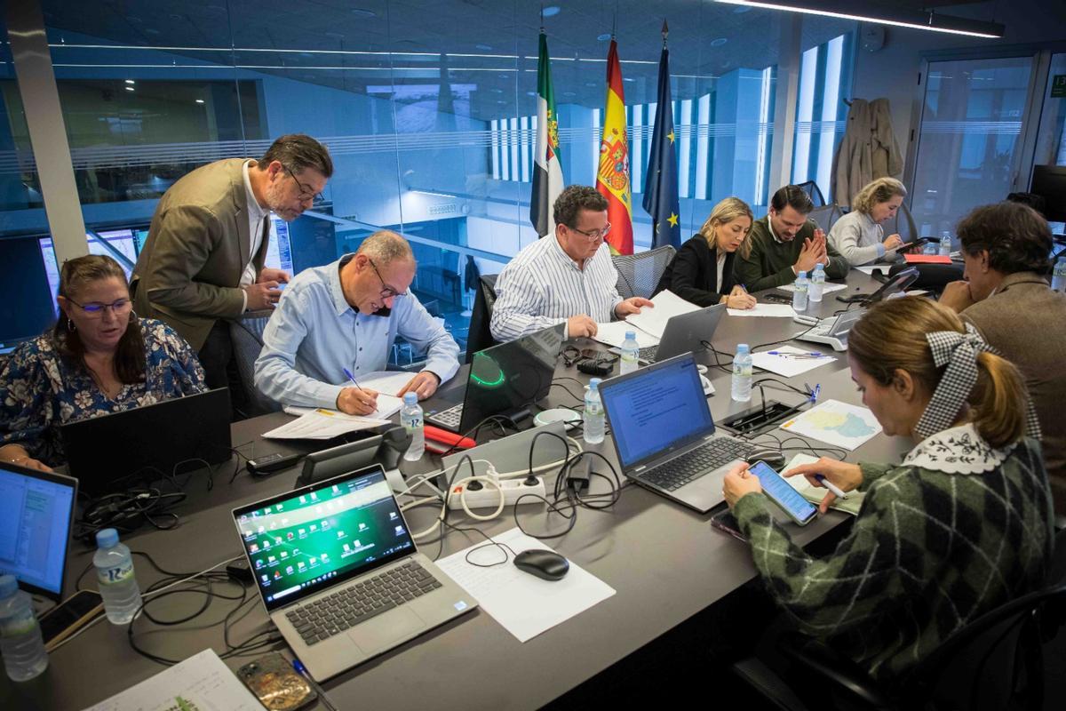 Fotogalería | Imágenes  de las incidencias de la borrasca Leonardo en Extremadura