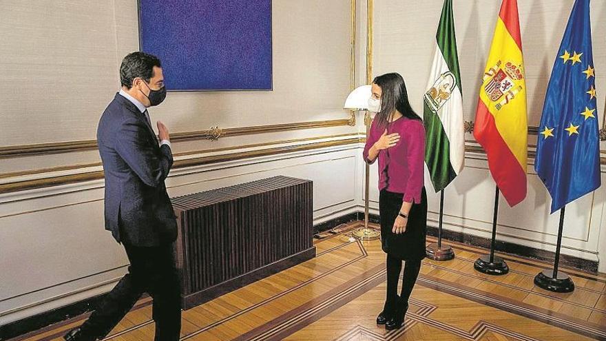 Arrimadas cree que Cs seguirá siendo clave del «cambio» andaluz