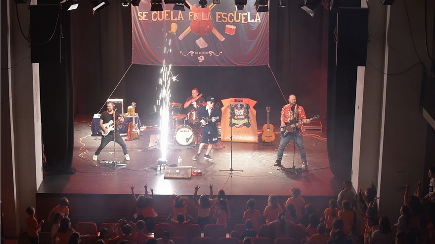 El rock se cuela en la escuela
