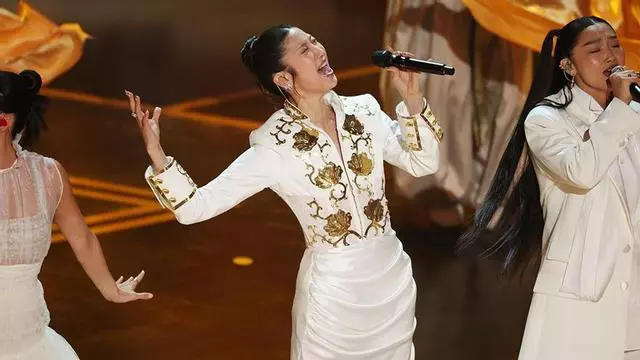 'Golden', la canción ganadora de un Oscar, el 'hit' de la gala