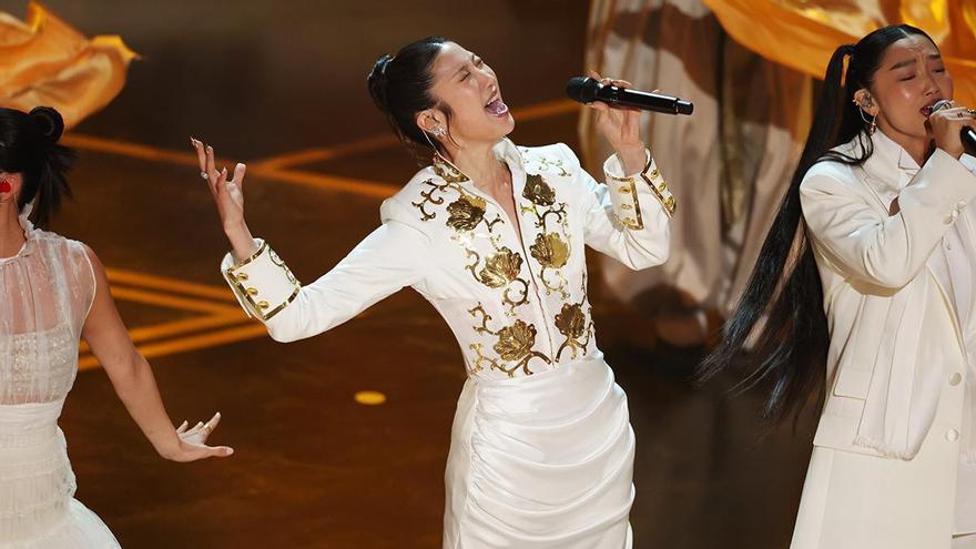 'Golden', la canción ganadora de un Oscar, el 'hit' de la gala