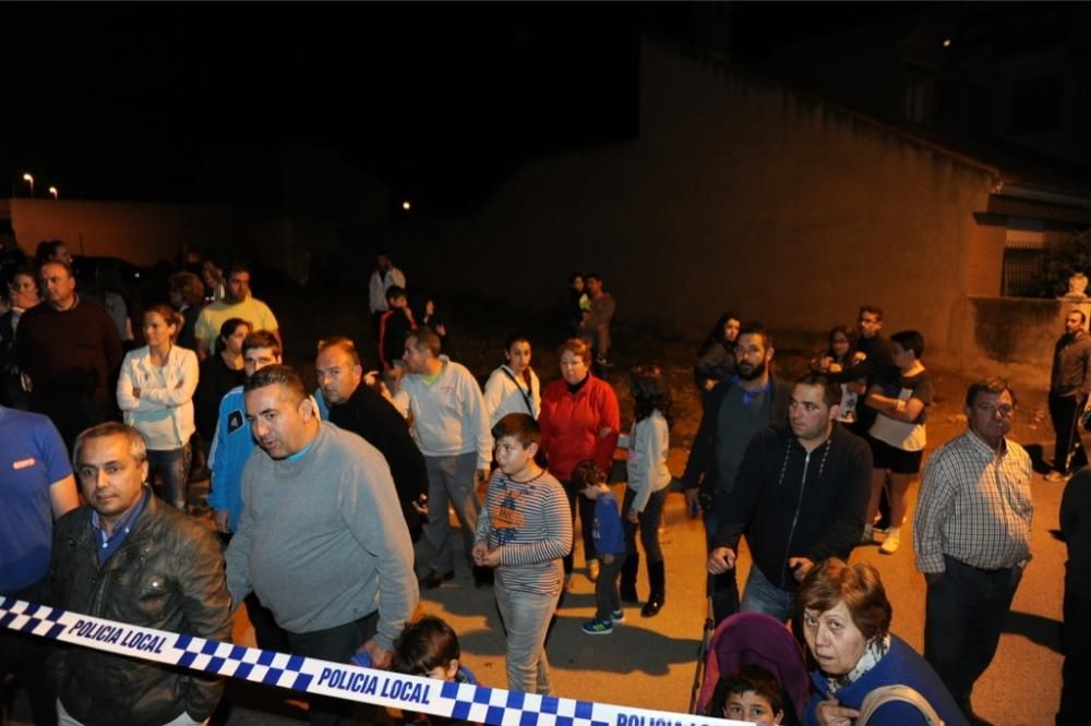 Un tráiler se estrella contra una casa en Librilla