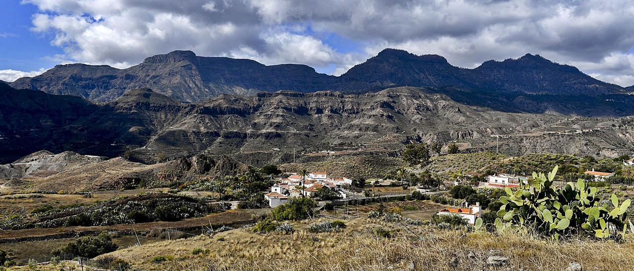 Macizo de Amurga, en San Bartolomé de Tirajana. | | JUAN CASTRO