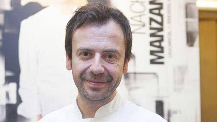 El chef asturiano Nacho Manzano.