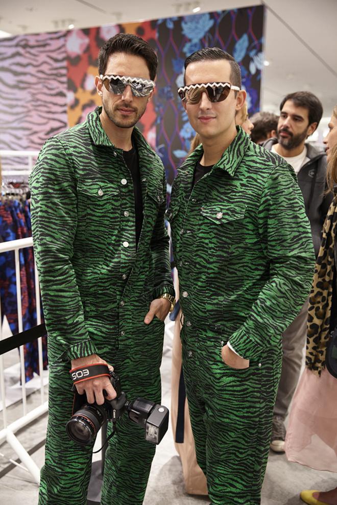 Kenzo x H&M: invitados con total look de la colección