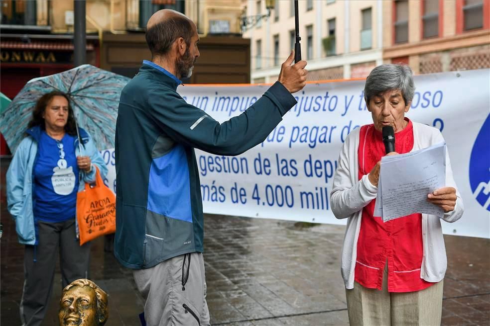 Movilización contra el ICA en Zaragoza