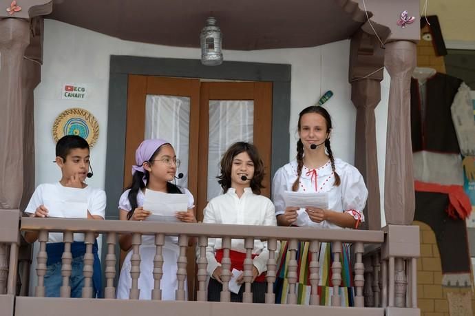 Las Palmas de Gran Canaria. Reportaje día de Canarias en colegio Aguadulce  | 29/05/2019 | Fotógrafo: José Carlos Guerra