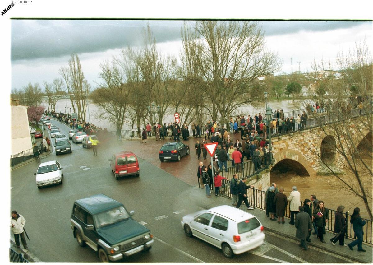 Crecidas históricas del río Duero en Zamora