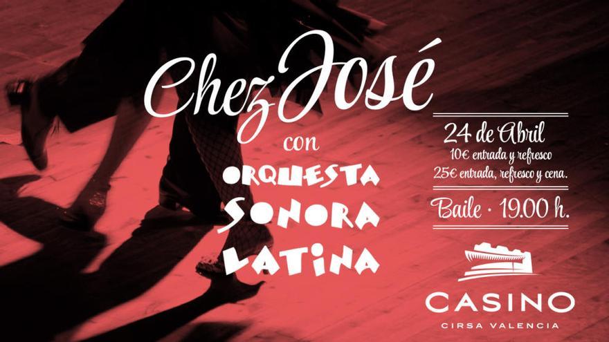 Chez José, la mejor fiesta latina de la ciudad, en Casino Cirsa Valencia