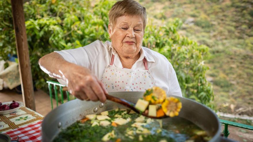 Amor de abuela servido en plato hondo
