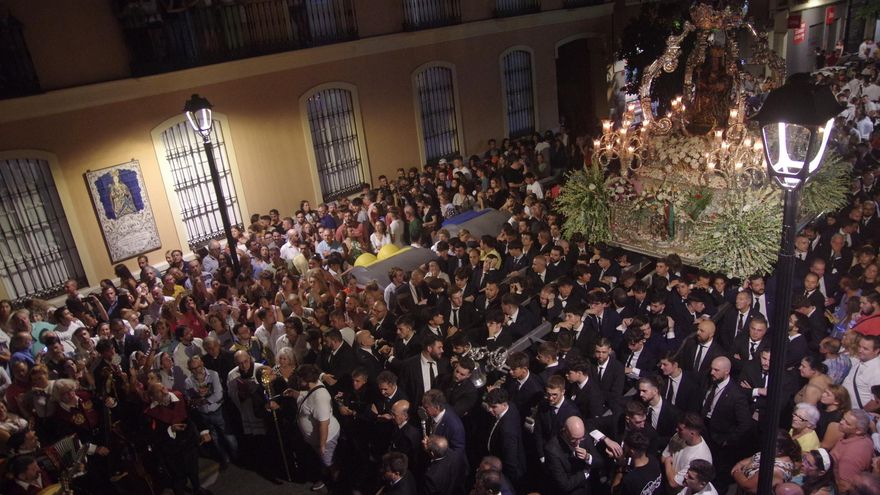 La Patrona se reencuentra con los malagueños