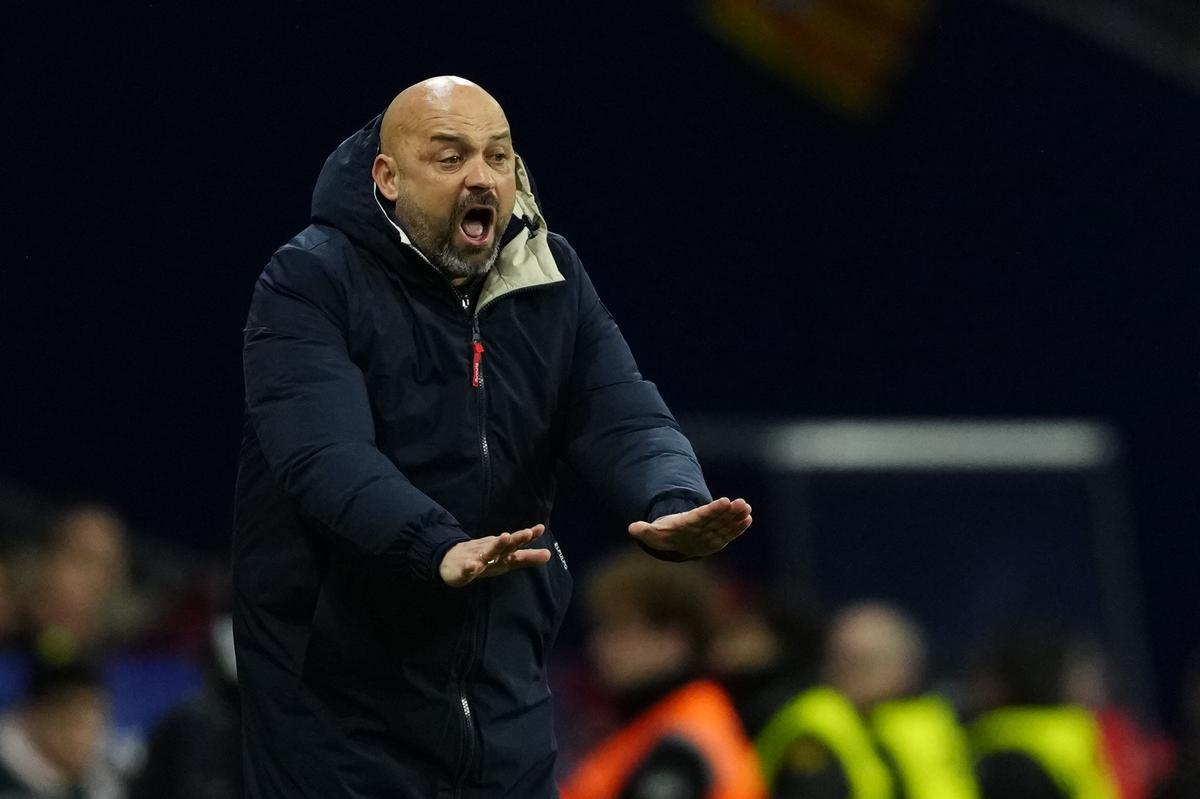 Manolo González, técnico del Espanyol.