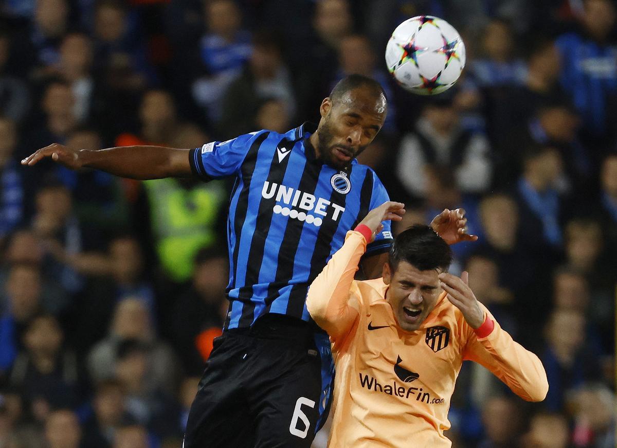 Champions League - Group B - Club Brugge v Atletico Madrid