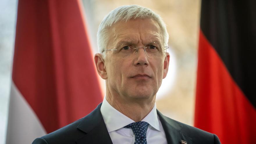 El primer ministro de Letonia, Krisjanis Karins.