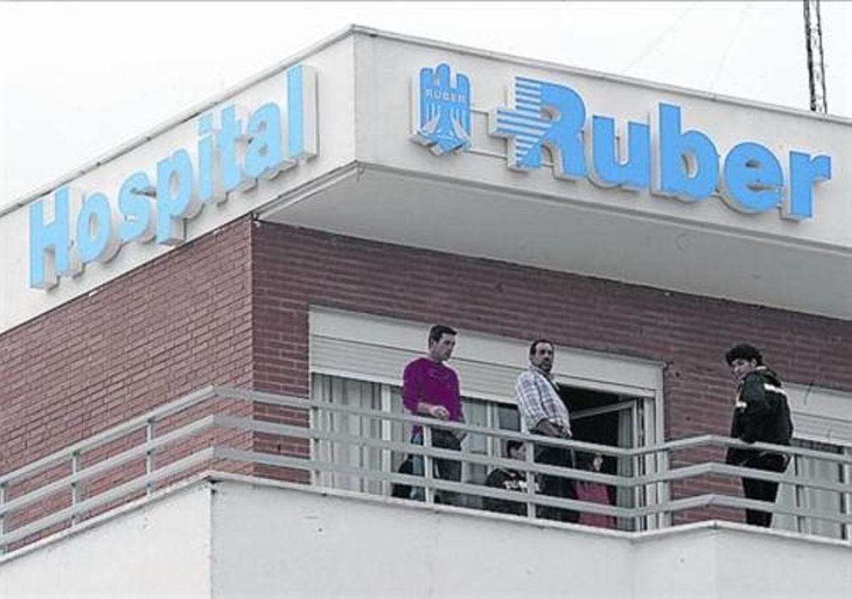 El centre 8 L’hospital Ruber, a Madrid. El centre 8 L’hospital Ruber, a Madrid.