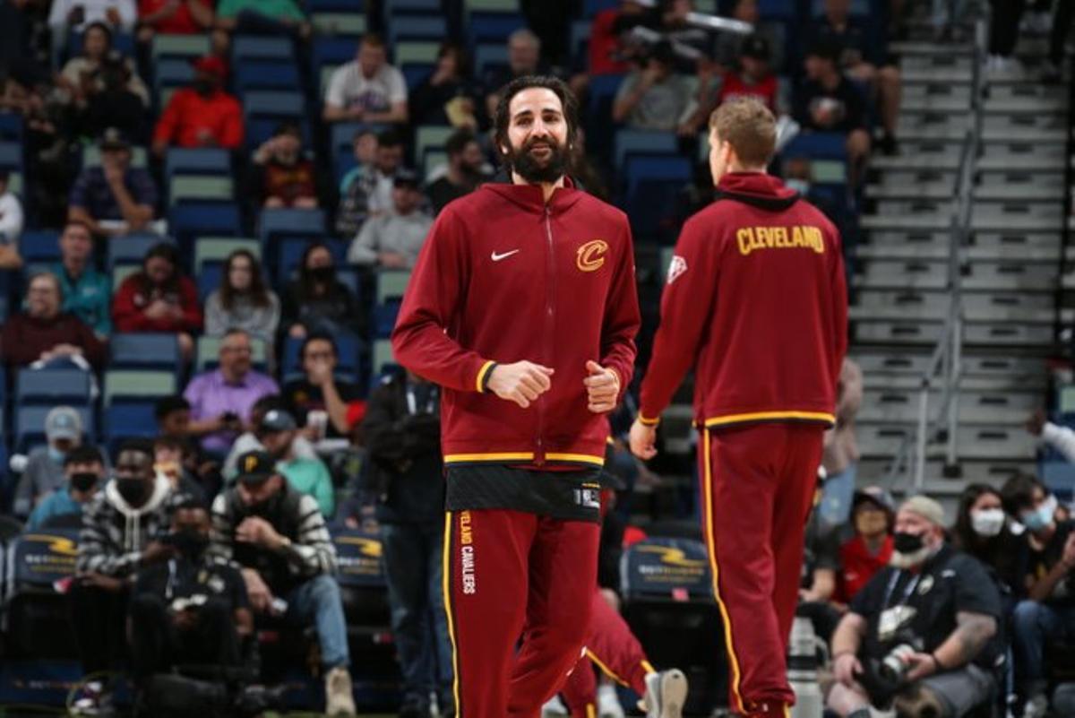Ricky Rubio, con los Cavaliers. Ricky Rubio, con los Cavaliers.