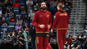 Ricky Rubio, con los Cavaliers.