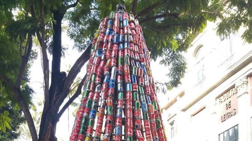 Navidad hasta con el reciclaje