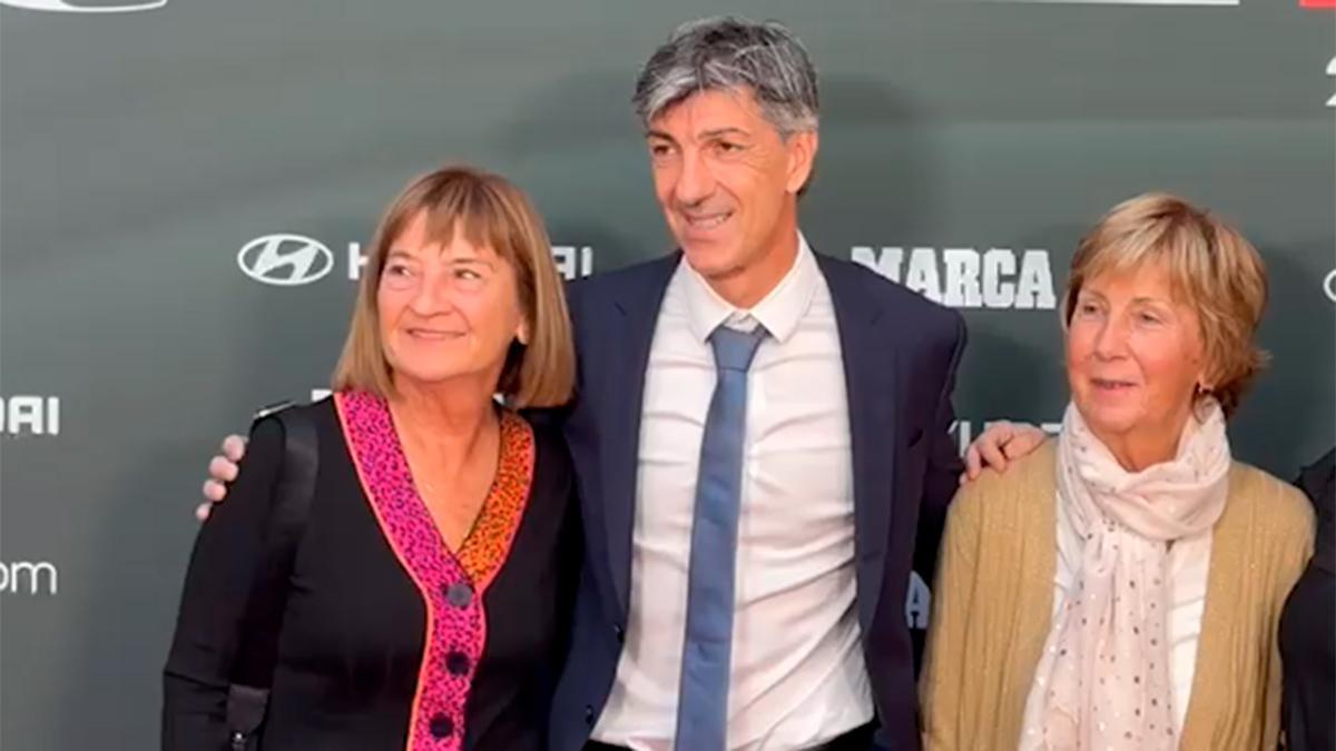 Alguacil llega a los Premios Marca: mejor entrenador de LaLiga