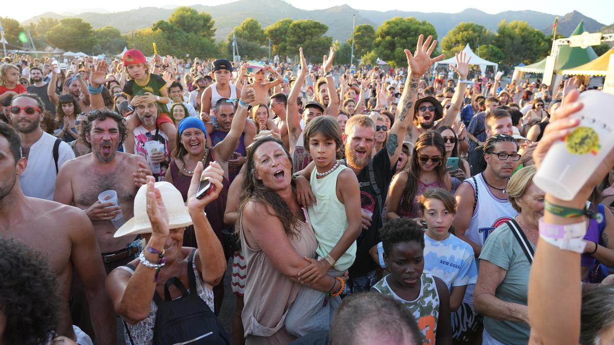 BENICASSIM. FESTIVAL ROTOTOM. BATUCADA.