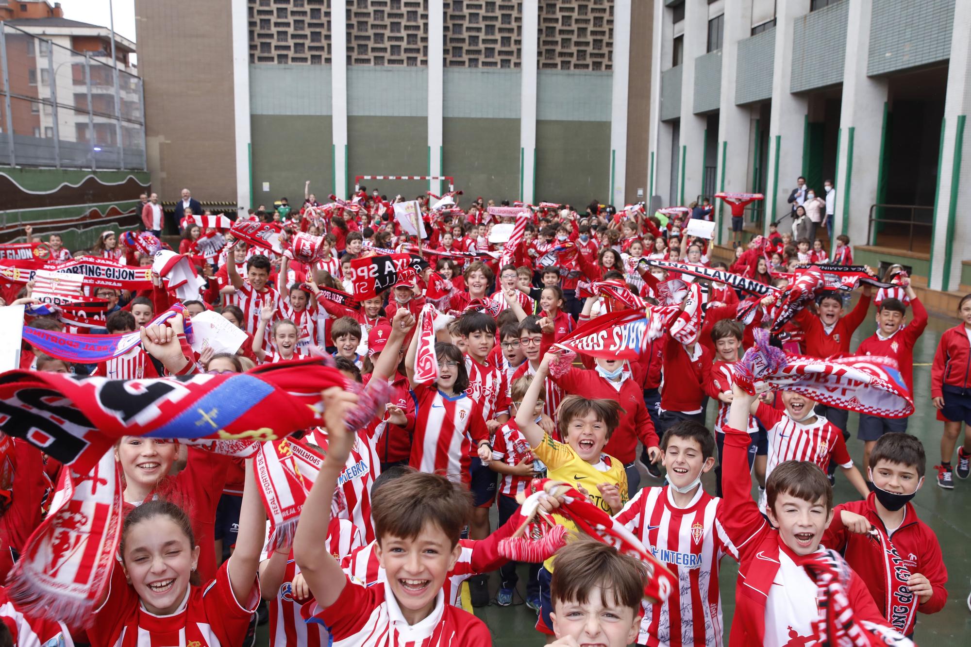 El Corazón de María, con el Sporting