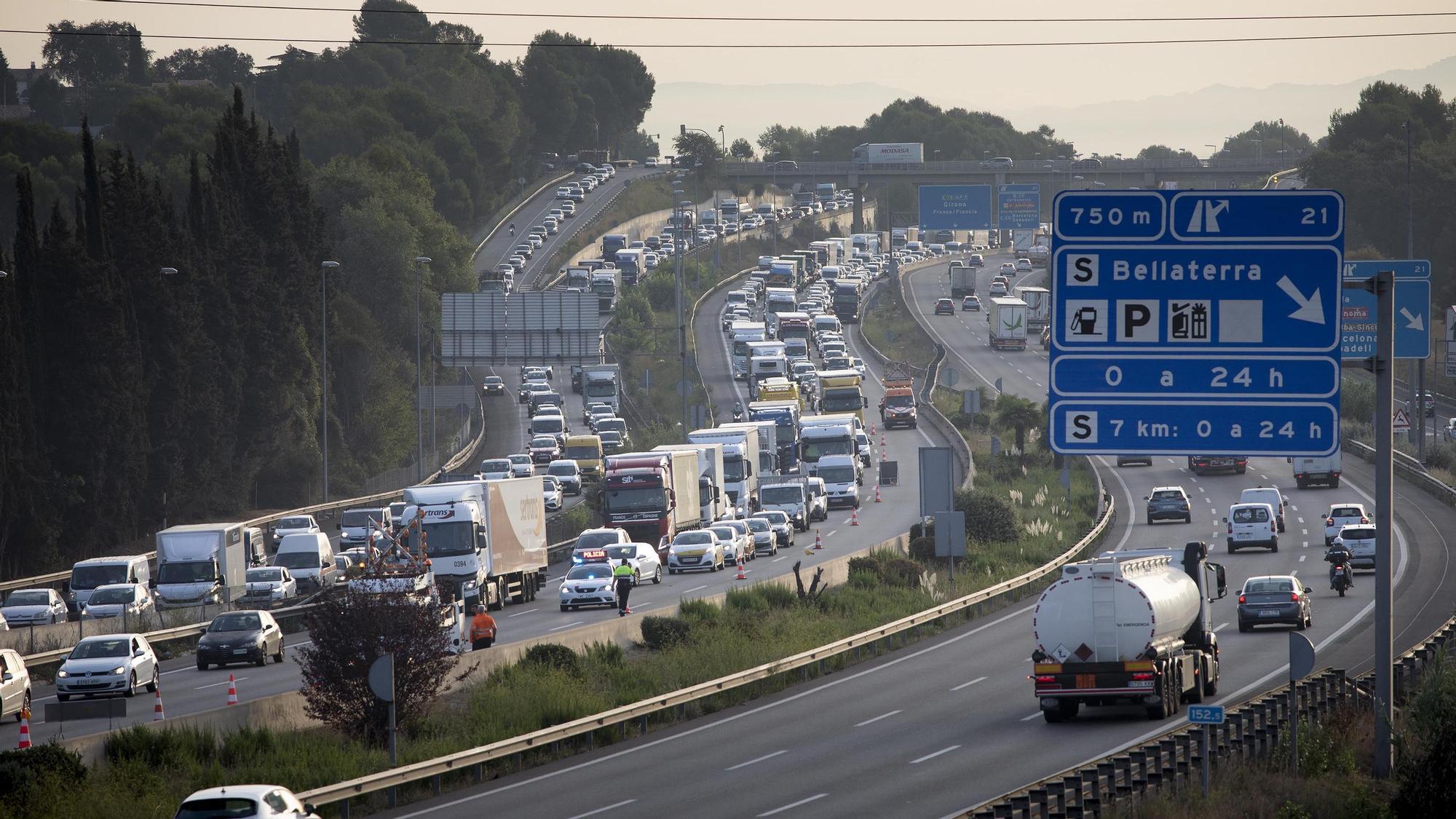 tráfico autopistas