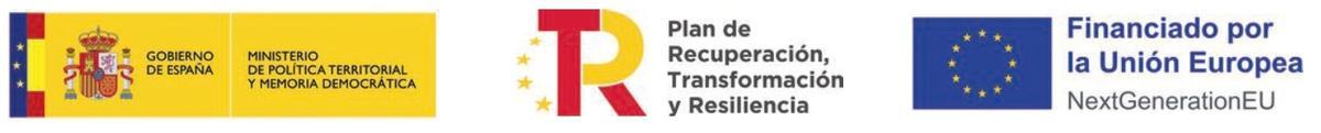 Proyecto financiado por fondos europeos.