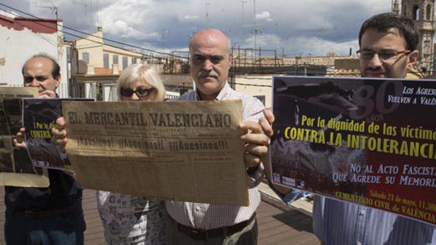 &quot;Es un insulto que venga la nieta de quien machacó Valencia hace 80 años&quot;