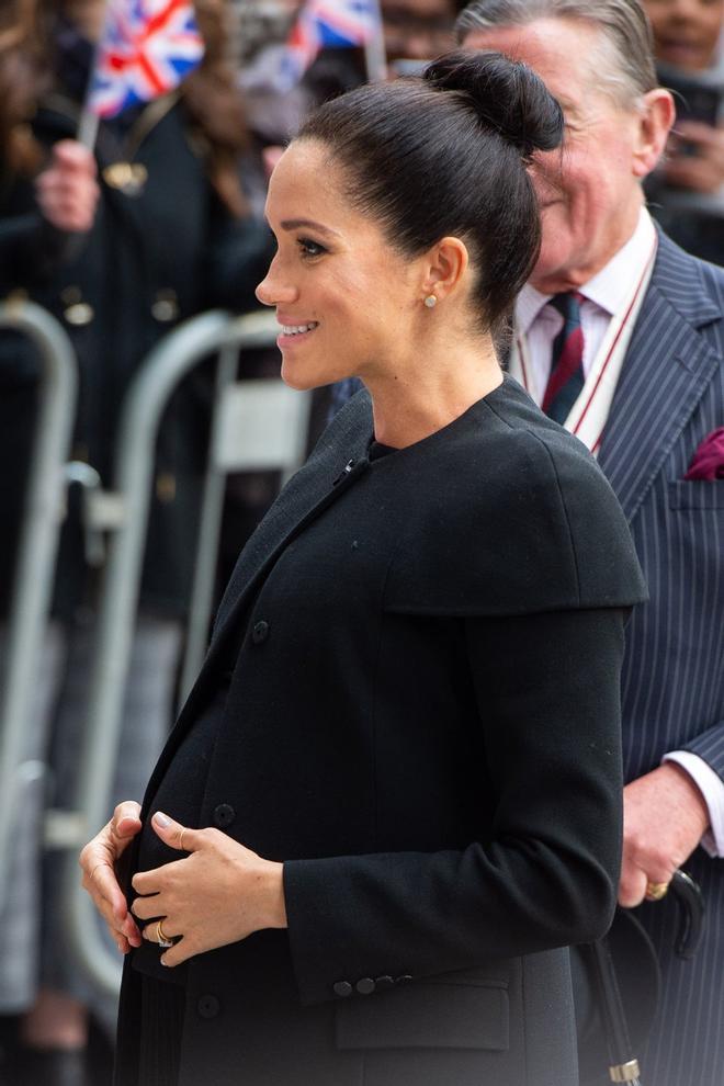 Copia el moño bailarina de Meghan Markle