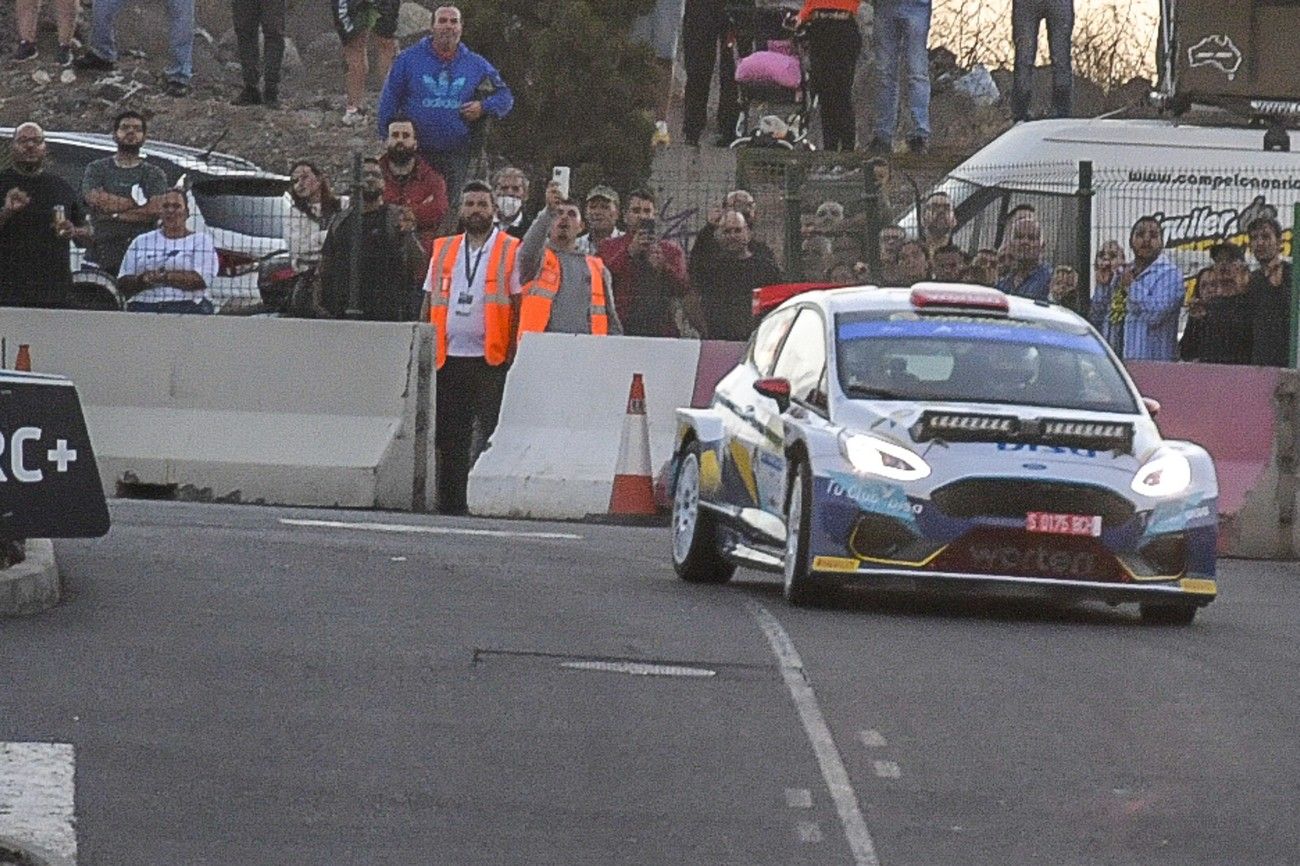 Tramo espectáculo del Rally Islas Canarias