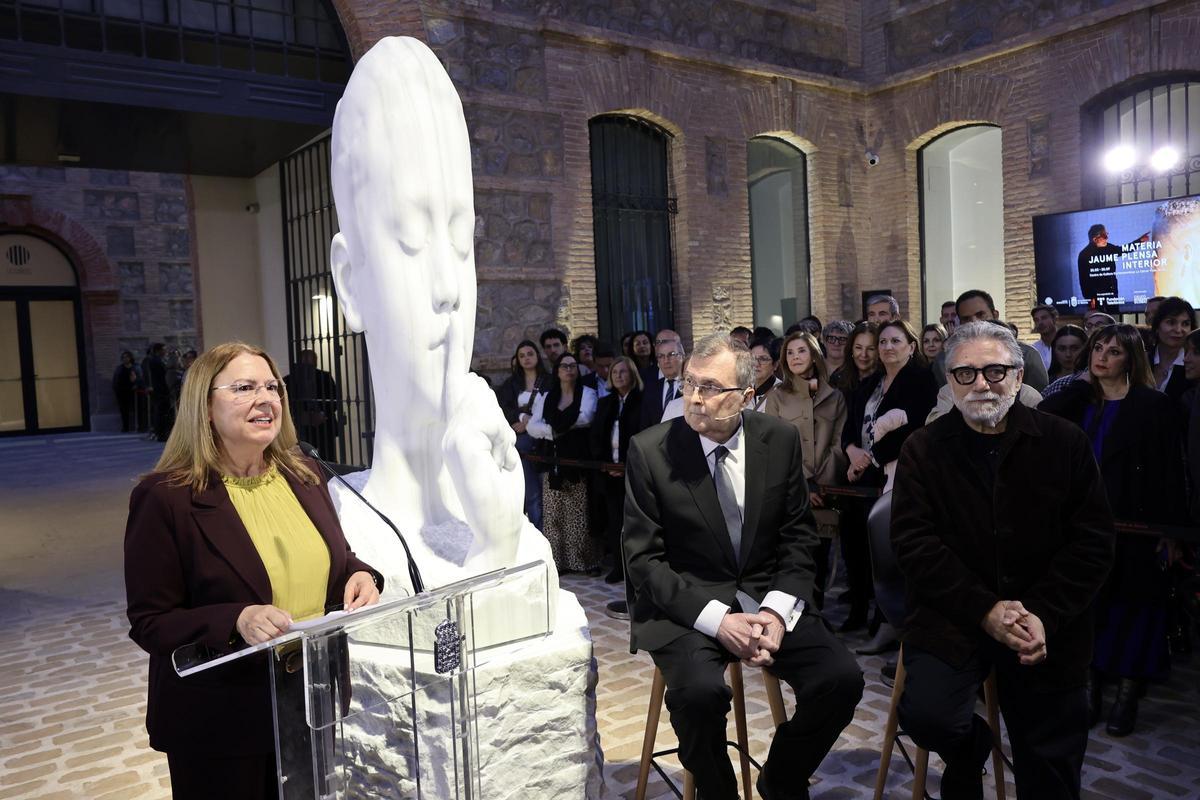 Inauguración de la exposición ‘Materia Interior’ de Jaume Plensa en la Cárcel Vieja de Murcia
